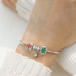 Mahjong Cuff (White Jade) - Love Estella