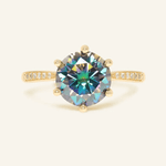 3ct Mystic Moissanite Ring - Love Estella