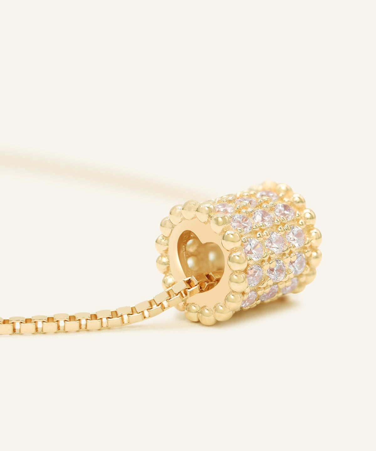 Barrel Necklace by Elate