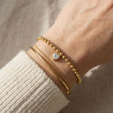 Beaded Heart Bracelet by Elate