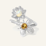 Bee & Bloom Ring
