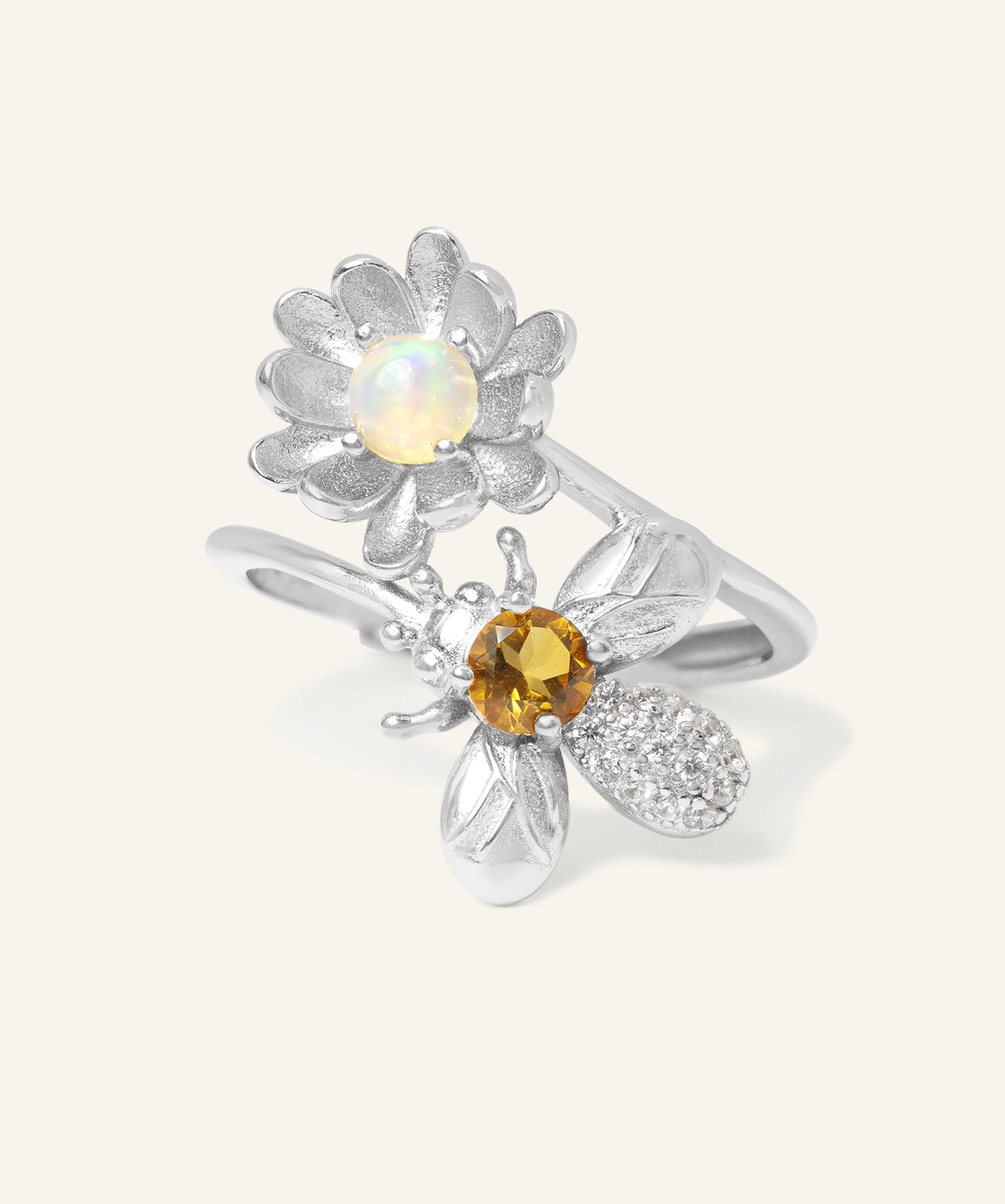 Bee & Bloom Ring