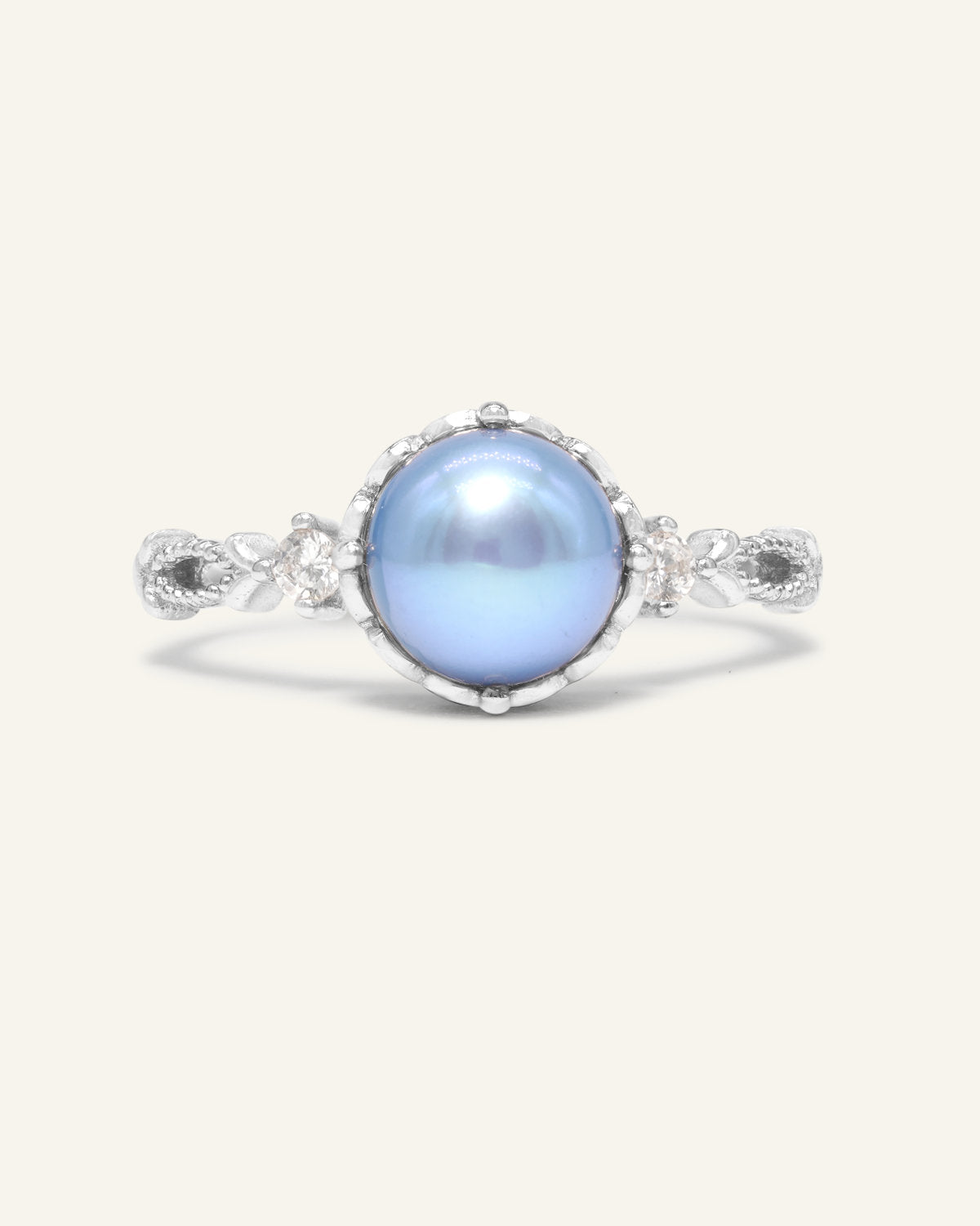 Blue Pearl Ring