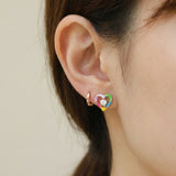 Candy Cane Switch Studs (Moissanite)