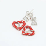 Candy Cane Switch Studs (Topaz)