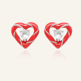 Candy Cane Switch Studs (Topaz)