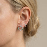 Mistletoe Wreath Studs