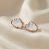 Cloud Mother of Pearl Studs
