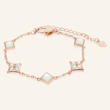 Clover Monogram Bracelet by Elate