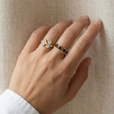 Clover Monogram Cluster Ring by Elate