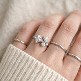 Clover Monogram Cluster Ring by Elate