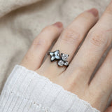 Clover Monogram Cluster Ring by Elate