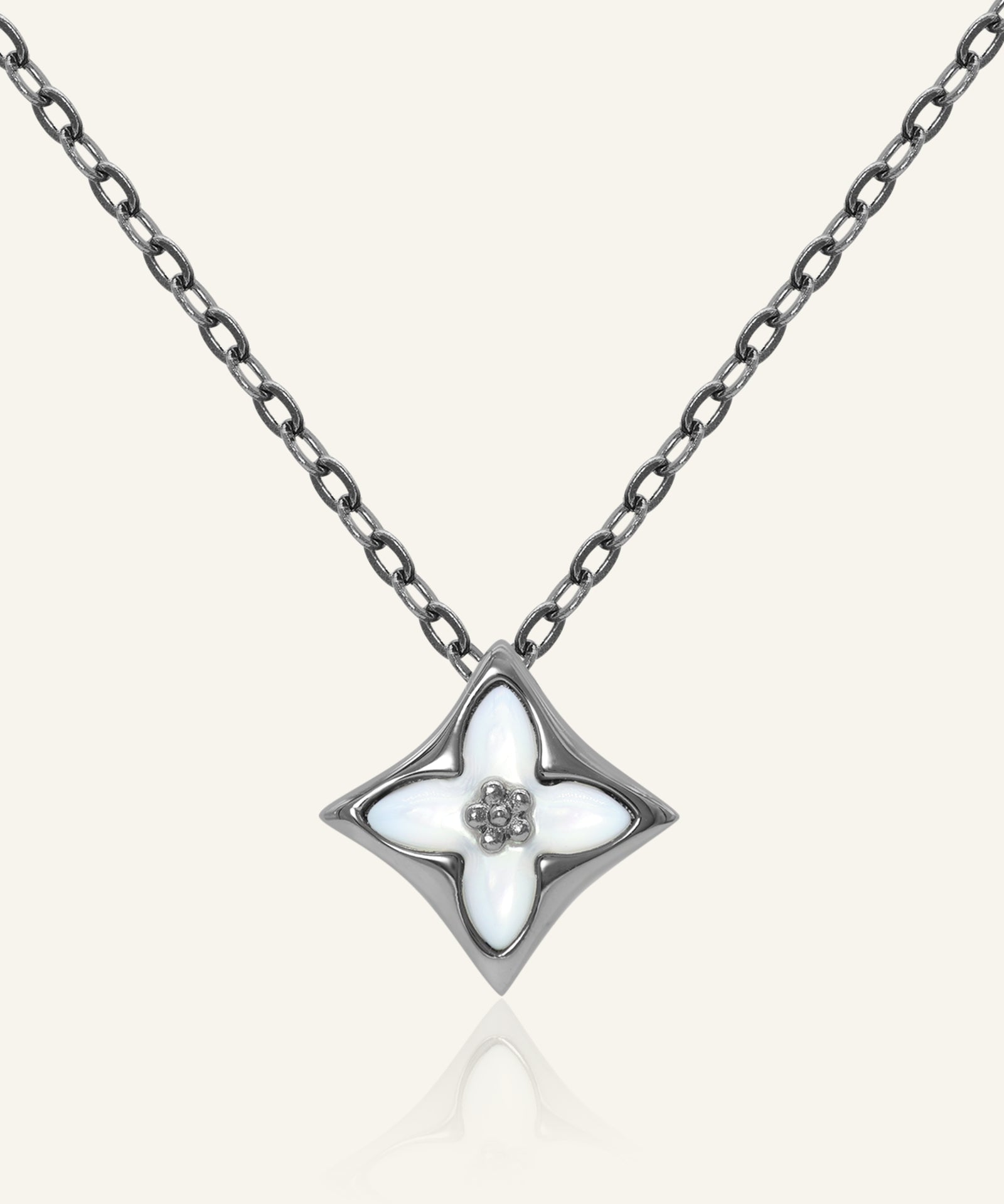 Clover Monogram Necklace by Elate