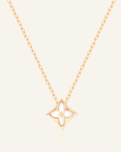 Clover Monogram Necklace by Elate