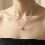 Clover Monogram Necklace by Elate