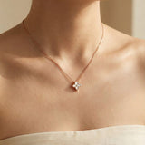 Clover Monogram Necklace by Elate