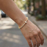 Clover Sparkle Cuff (FWP, Moissanite) by Elate