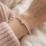 Clover Sparkle Cuff (FWP, Moissanite) by Elate