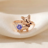 Corgi Ring (Tanzanite)