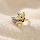 Corgi Ring (Tanzanite)