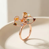 Cosmic Orbital Spinning Ring