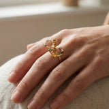 Cosmic Orbital Spinning Ring