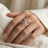 Cosmic Orbital Spinning Ring