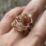 Cosmic Orbital Spinning Ring