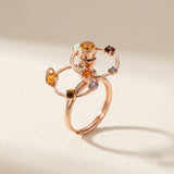 Cosmic Orbital Spinning Ring