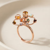 Cosmic Orbital Spinning Ring