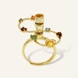 Cosmic Orbital Spinning Ring