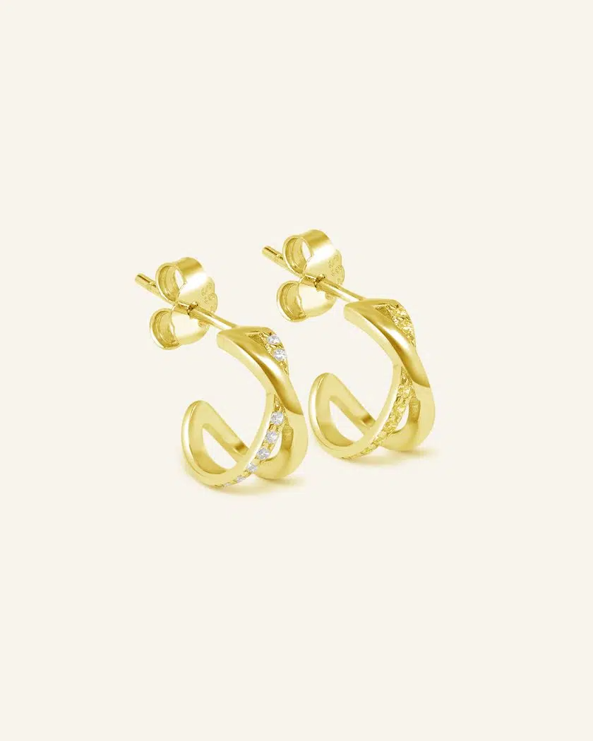 Criss-Cross Studs