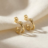 Criss-Cross Studs