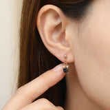 Dabao Kopi Studs (Black Spinel)
