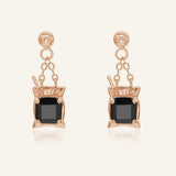 Dabao Kopi Studs (Black Spinel)