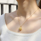 Durian Citrine Necklace