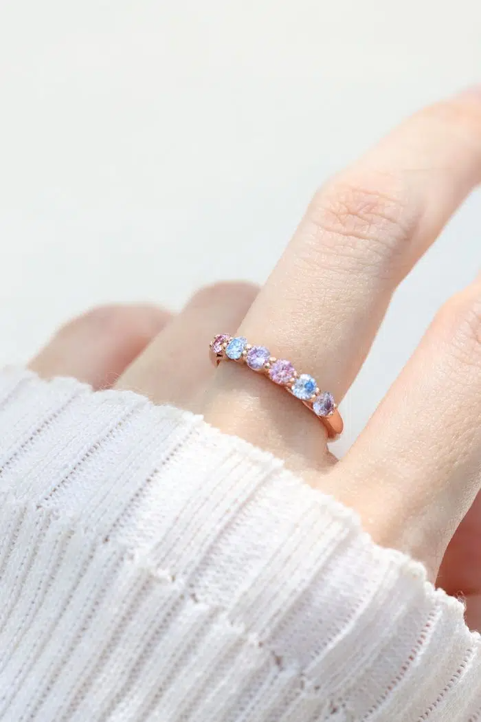 Entwine Eternity Band Marshmellow Model