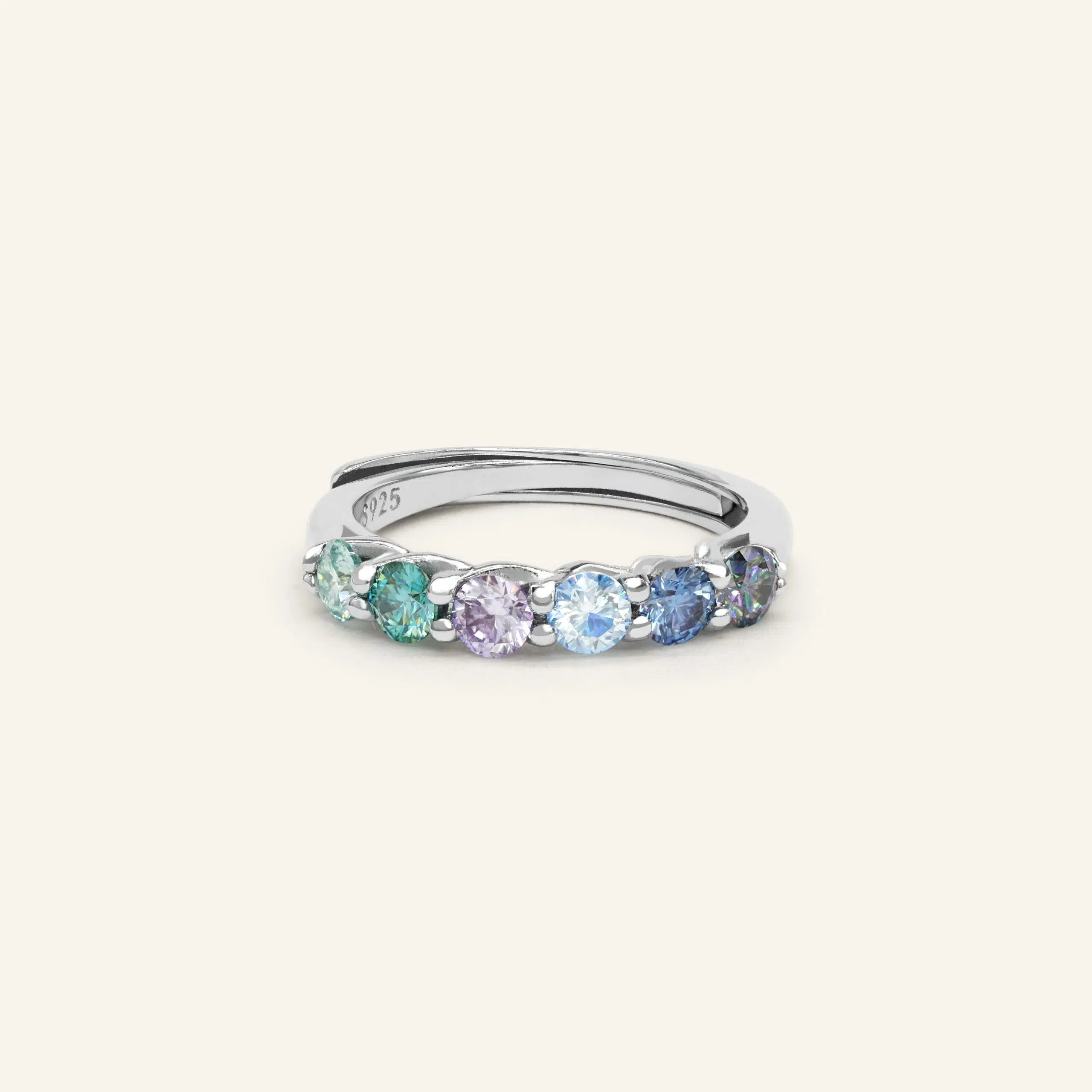 Entwine Eternity Band by ElateIrises Silver scaled