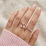 Entwine Eternity Band (Cotton Candy) by Elate