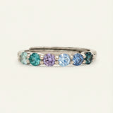Entwine Eternity Band (Irises) by Elate