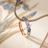 Entwine Eternity Band (Irises) by Elate