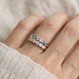 Entwine Eternity Band (Irises) by Elate