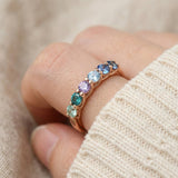 Entwine Eternity Band (Irises) by Elate