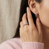 Entwine Eternity Band (Pastel Rainbow) by Elate