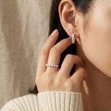 Entwine Eternity Band (White) by Elate