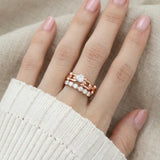 Entwine Eternity Band (White) by Elate