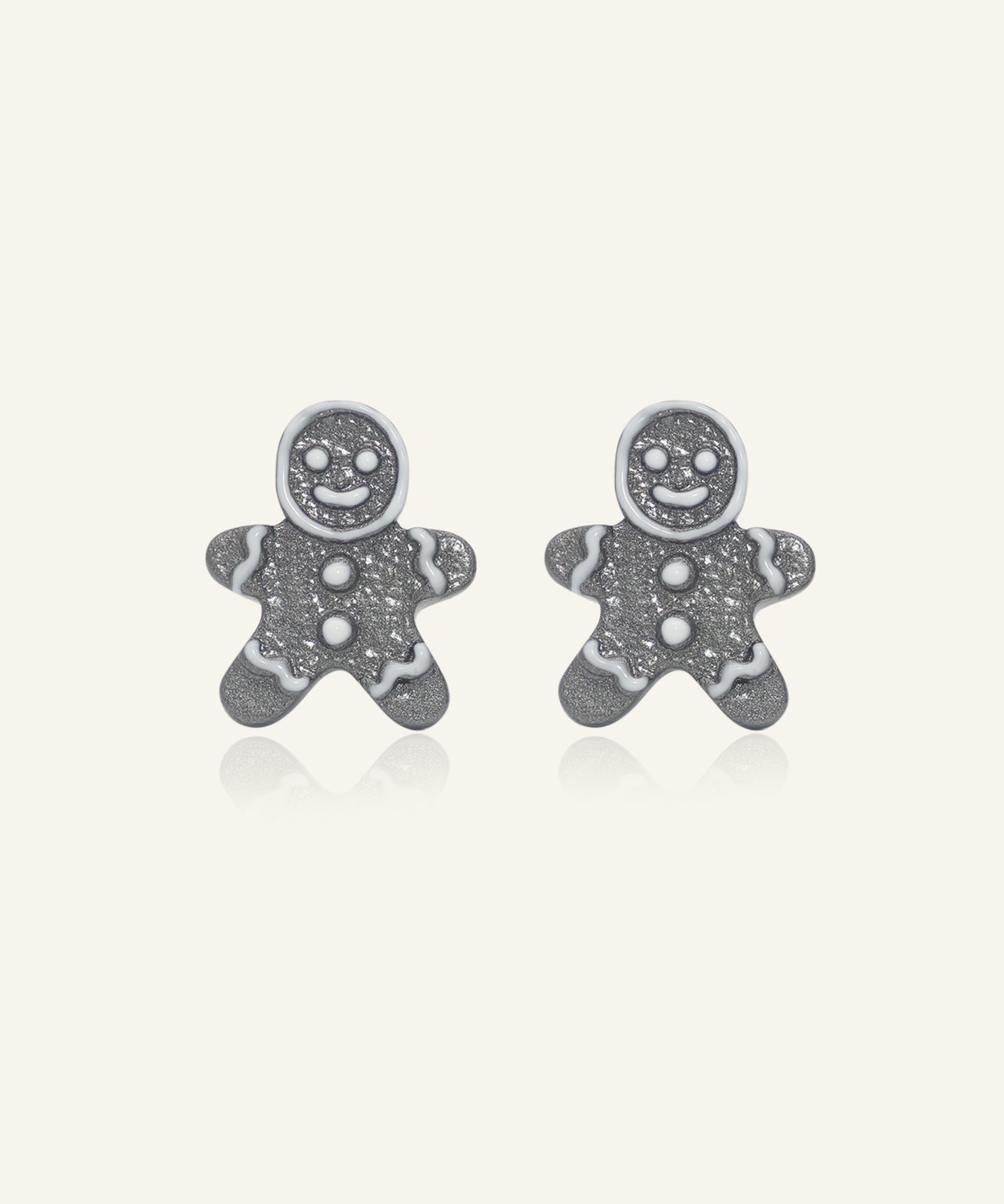 Gingerbread Man Studs