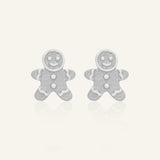 Gingerbread Man Studs