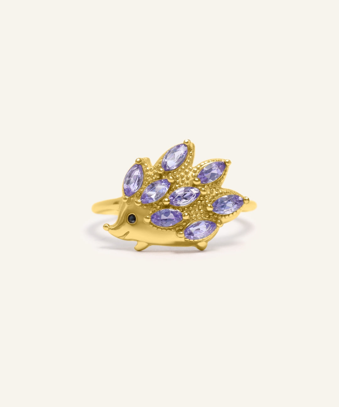Hedgehog Ring (Tanzanite)