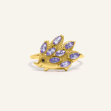 Hedgehog Ring (Tanzanite)